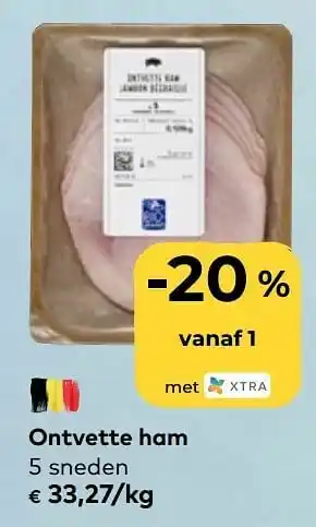 Bio Planet Ontvette ham aanbieding