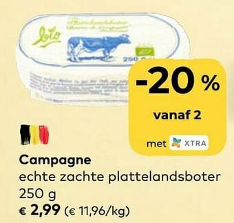 Bio Planet Campagne echte zachte plattelandsboter aanbieding