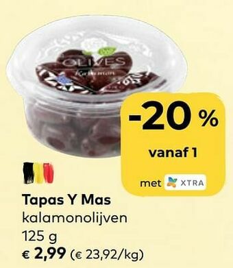 Bio Planet Tapas y mas kalamonolijven aanbieding