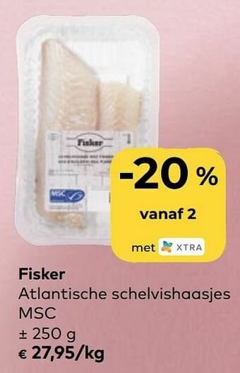 Bio Planet Fisker atlantische schelvishaasjes msc aanbieding