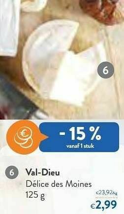 OKay Val-dieu délice des moines aanbieding
