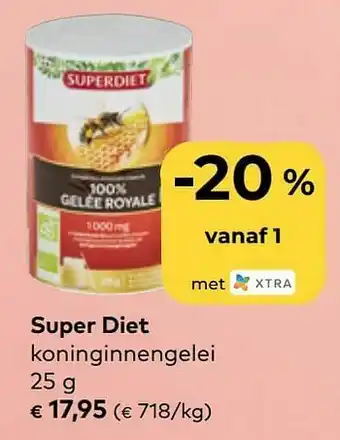 Bio Planet Super diet koninginnengelei aanbieding