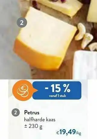 Petrus halfharde kaas