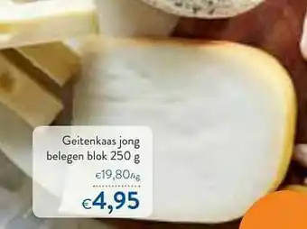 Geitenkaas jong belegen blok