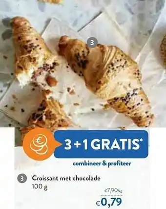 OKay Croissant met chocolade aanbieding