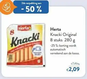 OKay Herta knacki original aanbieding