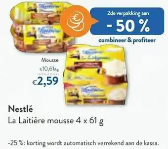 OKay Nestlé mousse aanbieding