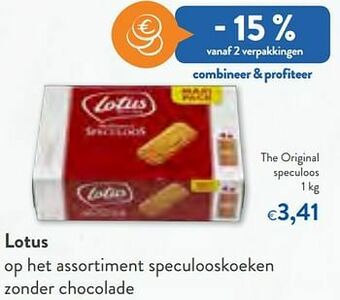 OKay Lotus the original speculoos aanbieding