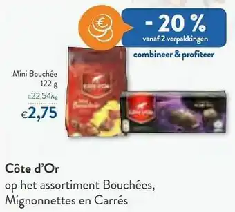 OKay Côte d’or mini bouchée aanbieding