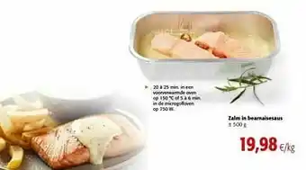 Colruyt Zalm in bearnaisesaus aanbieding