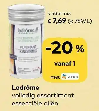 Bio Planet Ladrôme volledig assortiment essentiële oliën aanbieding