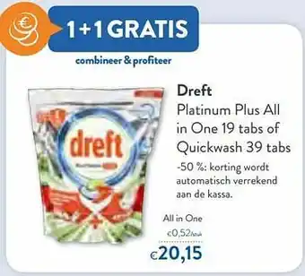OKay Dreft all in one aanbieding