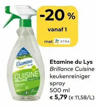 Bio Planet Etamine du lys brillance cuisine keukenreiniger spray aanbieding