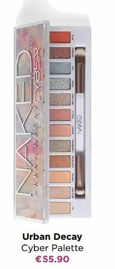 ICI PARIS XL Urban decay cyber palette aanbieding