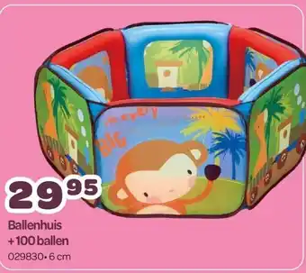 Ballenhuis + 100 ballen