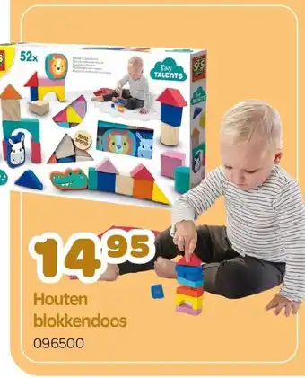 Happyland Houten blokkendoos aanbieding