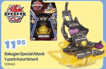 Happyland Bakugan special attack 1-pack assortiment aanbieding
