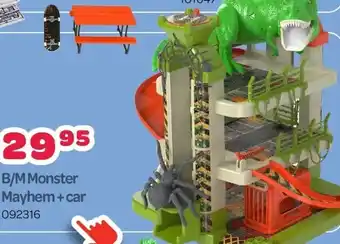 B/m monster mayhem + car
