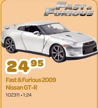 Happyland Fast & furious 2009 nissan gt-r aanbieding