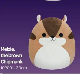 Melzie, the brown chipmunk