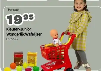 Kleuter-junior wonderlijk wafelijzer