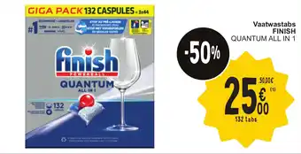 Cora Vaatwastabs FINISH aanbieding