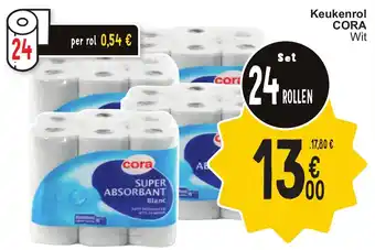 Cora Keukenrol aanbieding