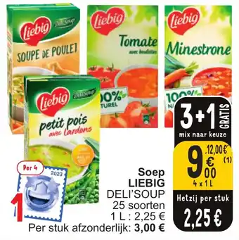 Cora Soep LIEBIG aanbieding