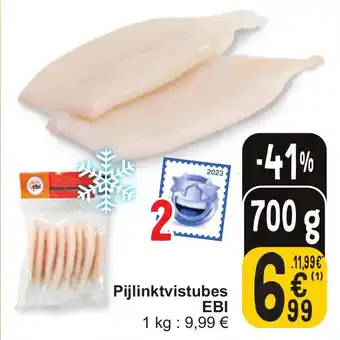 Cora Pijlinktvistubes EBI aanbieding
