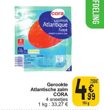 Cora Gerookte Atlantische zalm aanbieding