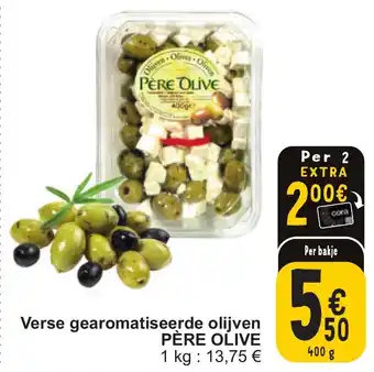Cora Verse gearomatiseerde olijven PÈRE OLIVE aanbieding