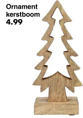 Wibra Ornament kerstboom aanbieding