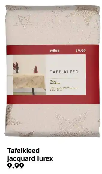 Tafelkleed jacquard lurex