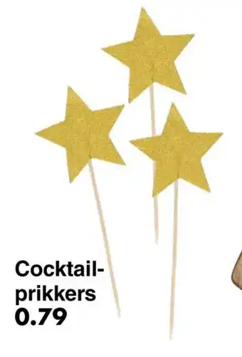 Wibra Cocktail prikkers aanbieding