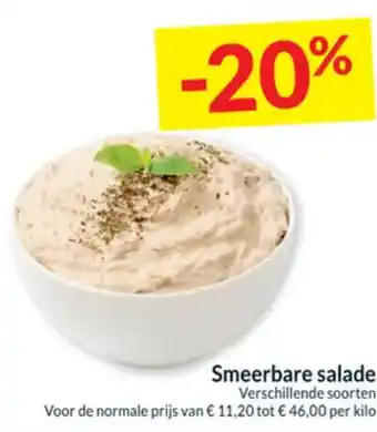 Intermarché Smeerbare salade aanbieding