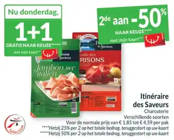 Intermarché Itinéraire des Saveurs Charcuterie aanbieding