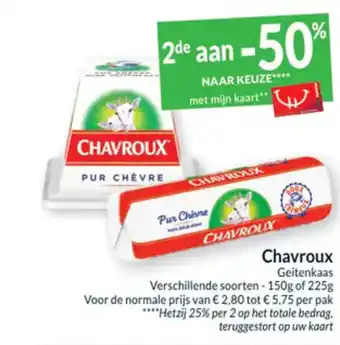 Intermarché Chavroux Geitenkaas aanbieding