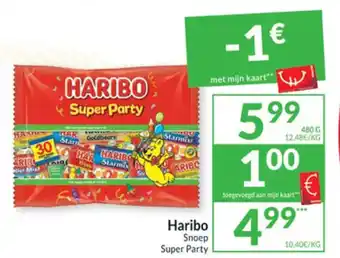 Intermarché Haribo Snoep Super Party aanbieding