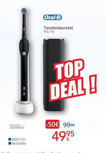 Eldi Oral-B Tandenborstel aanbieding