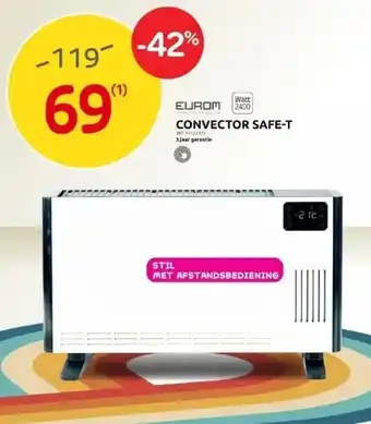 Brico Convector safe-t aanbieding