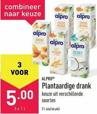 ALDI Plantaardige drank aanbieding