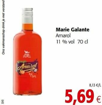 Colruyt Marie galante amarol aanbieding