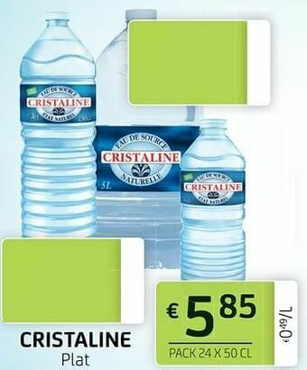 Cristaline plat