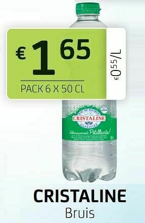 BelBev Cristaline bruis aanbieding