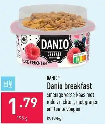 Danio breakfast