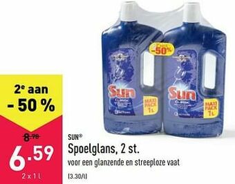 ALDI Spoelglans aanbieding