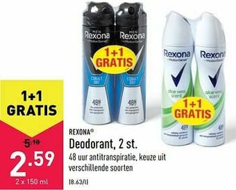 ALDI Deodorant aanbieding