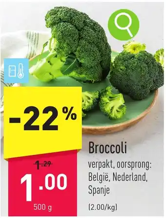 ALDI Broccoli 500 g aanbieding