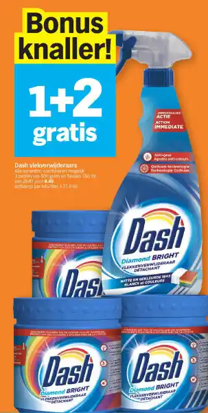 Dash vlekverwijderaars
