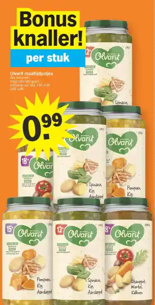 Olvarit maaltijdpotjes